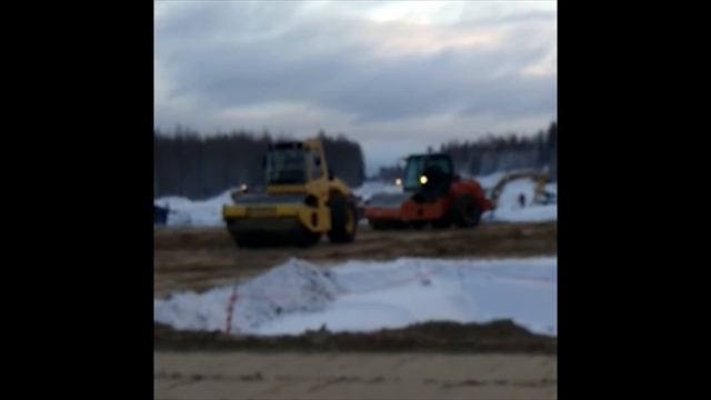 Аренда грунтового катка #Bomag смотреть онлайн
