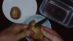 Способ,как очень быстро почистить картошку
