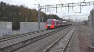 Электропоезд ЭС1П-022 "Ласточка" (ТЧ-96) скоростной поезд №703Й/704Й Нижний Новгород - Москва.