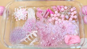 Делаем слайм дома! Смешиваем тени  «PinkKitty», макияж, блёстки в слайм! Увлекательное видео со слай