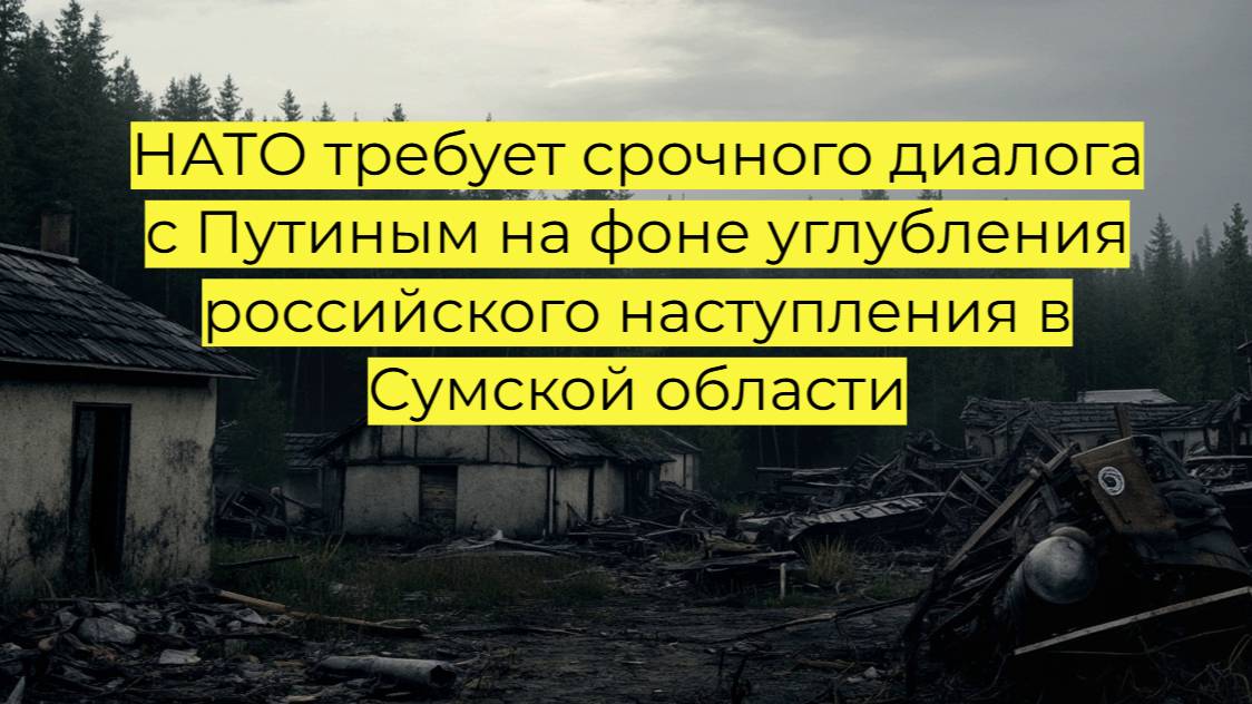 НАТО требует срочного диалога с Путиным