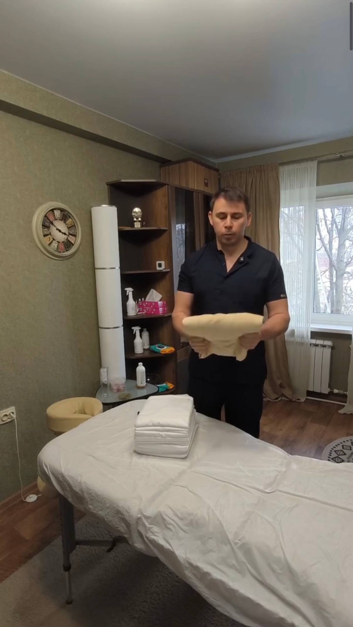 Какие простыни использовать для массажа одноразовые или хлопковые смотреть онлайн