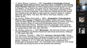 Jansson Maija (Yale University; New Haven) The Other Englishmen