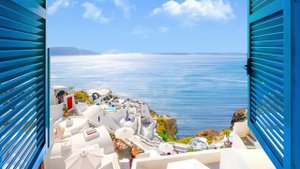 Море и небо, ожившее фото