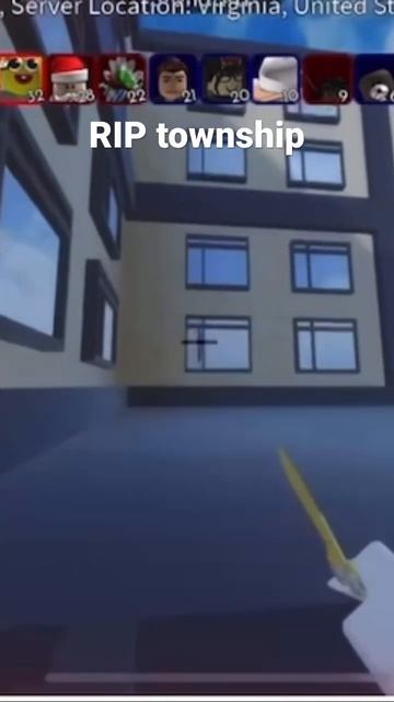 RIP township #robloxarsenal #roblox #robloxmobile
