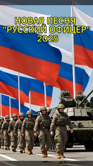 Новая песня "Русский офицер" 2025 (март). Автор Сергей Ерусланов.