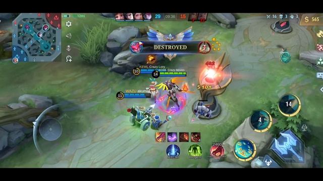 GLOBAL SABER HYPER DAMAGE BUILD TO REACH MYTHICAL GLORY