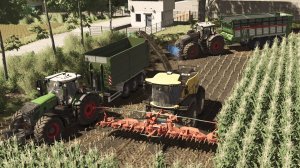 Farming Simulator 25 / Карта Zielonka / Заготовка силоса Часть 1