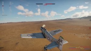 War Thunder. Реалистичные бои, техника США , БР 6.3, карта пески Синая.