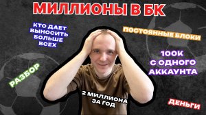 СКОЛЬКО МОЖНО ВЫИГРАТЬ У БУКМЕКЕРСКИХ КОНТОР РОССИИ - 2025 ДО БЛОКИРОВКИ: СУММЫ ПО КАЖДОЙ БК
