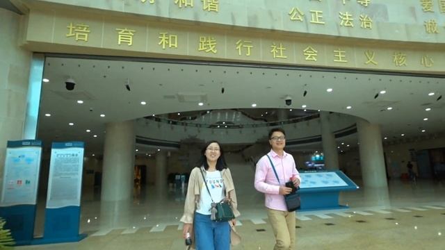 【中國三峽博物館】館外 China Three Gorges Museum (China)