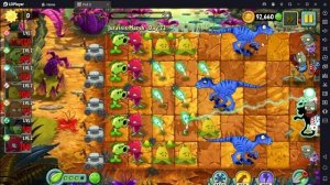 Растение против Зомби 2/PvZ2 Adventure Jurassic Marsh Day 22/Юрское Болото День 22