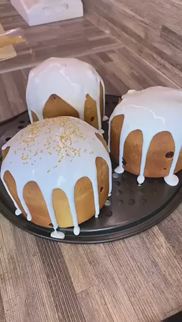 Это мой самый любимы рецепт классических пасхальных куличей.Рецепт на 3 куличика в описании