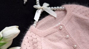 Мастер-класс КОФТА на пуговицах для девочки ЧАСТЬ 2