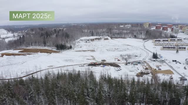 Охтинские Высоты ПЯТНО ЗАСТРОИКИ МАРТ 2025г