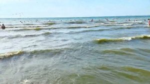 Анапский городской центральный песчаный пляж летом в августе. Влог мемуары о лете. Вспоминаем лето.