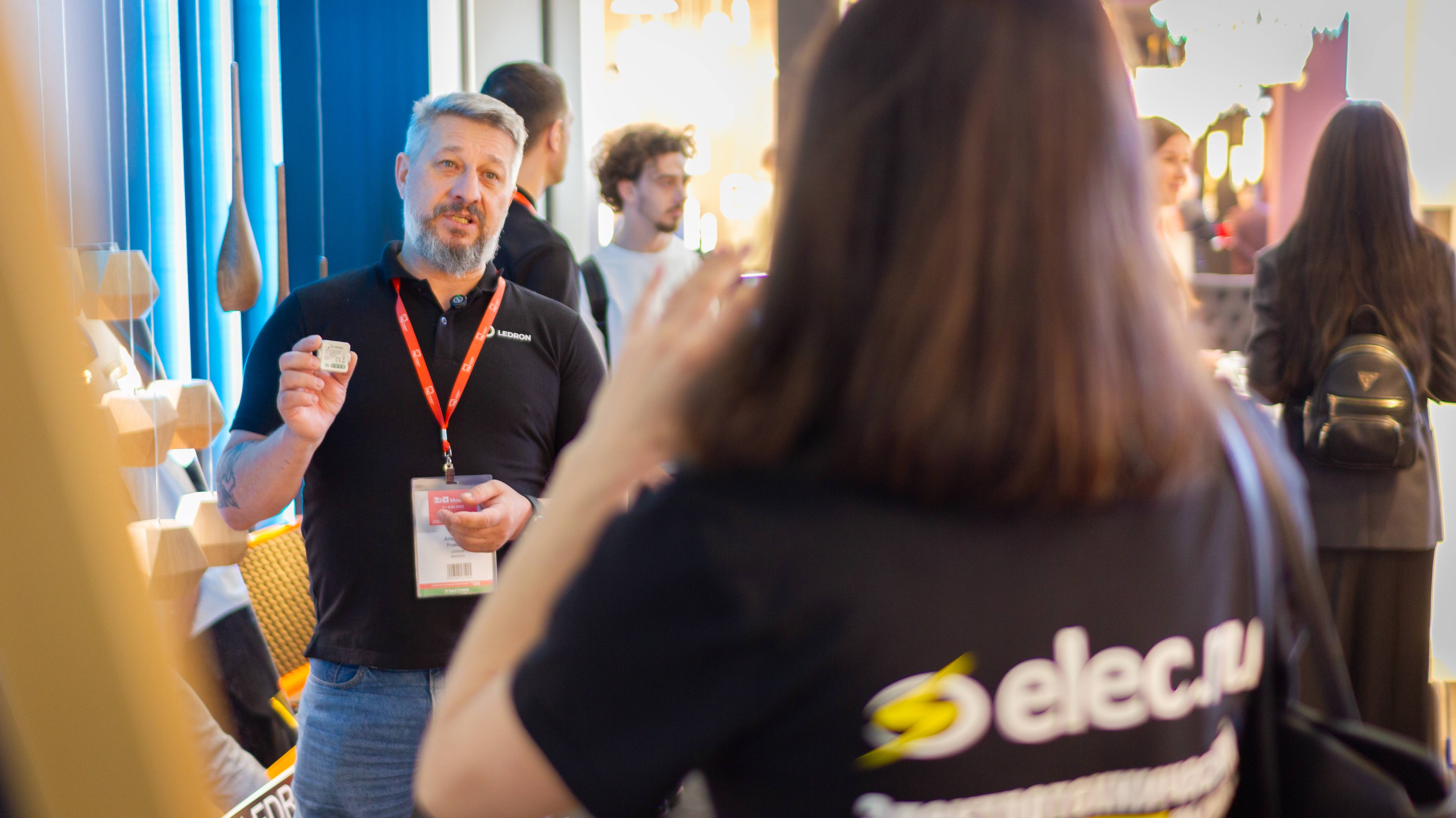 Решения для умного освещения от LEDRON на выставке «MosBuild-2025»