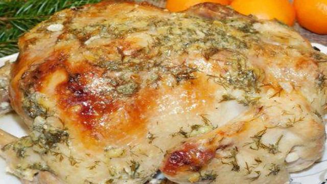 Сочная курочка в духовке