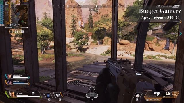 Apex Legends | Ryzen 5 3400G | Vega 11 | 1080p gameplay смотреть онлайн