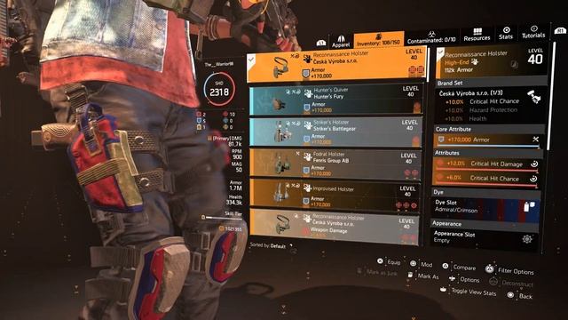 Division 2 - Best Memento Build