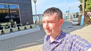 Анапа 7 июня 2023 г. Приехали в Анапу, смотрим, какая погода в Анапе. Гуляем по Анапе.