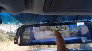 Mirror Dash Cam 9.66" HD Backup Camera