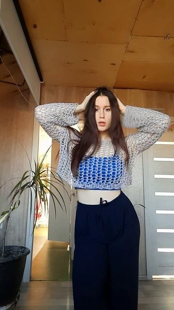 МК на ТРЕНДОВЫЕ сетчатые кофты уже на ютубе/рутубе/вк 🫶🏻 смотреть онлайн