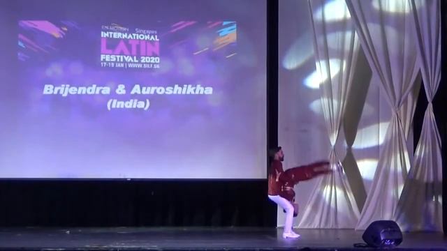 SILF 2020 !!! Brij and Auroshikha !!! Bachata Duet Performance !!! Asia Latin Dance Championship !! смотреть онлайн