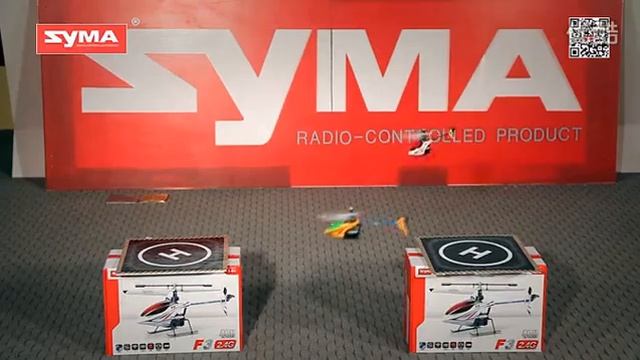 Syma F3 4-channel 2.4G single rotor helicopter смотреть онлайн