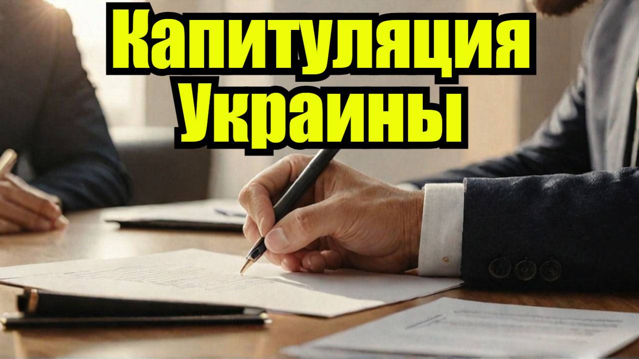 КАПИТУЛЯЦИЮ УКРАИНЫ БУДЕТ ПОДПИСЫВАТЬ ЕРМАК! смотреть онлайн