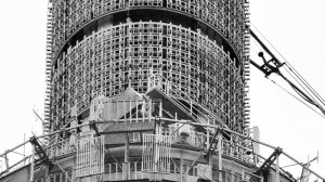 Строительство Телевизионной Башни в Останкино , 1969 г.    (в Цвете)
