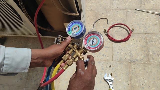 #Fuji Concealed Air Conditioner EEE error compressor running after tripping  how to solve