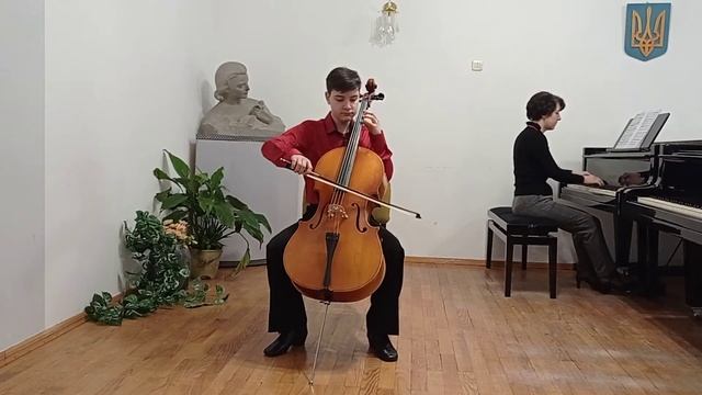 August Nölck Concertino D-dur грає Нестор Покровський (cello),концертмейстер Наталія Покровська смотреть онлайн