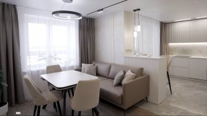 Реализованный дизайн-проект в ЖК Северный парк