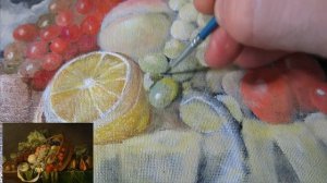 Пишем голландский натюрморт маслом. Часть 2