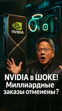 NVIDIA в ШОКЕ! Миллиардные заказы отменены?
