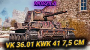 VK 36.01 KwK 41 7,5 cm попал в самую нубку и превозмог (Мир танков)