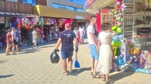 Отдых в городе курорте Анапа на Черном море летом с детьми. Гуляем, купаемся, загораем. Путь на пляж