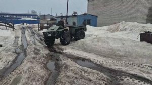 вездеход с хотелками первые ходовые испытания