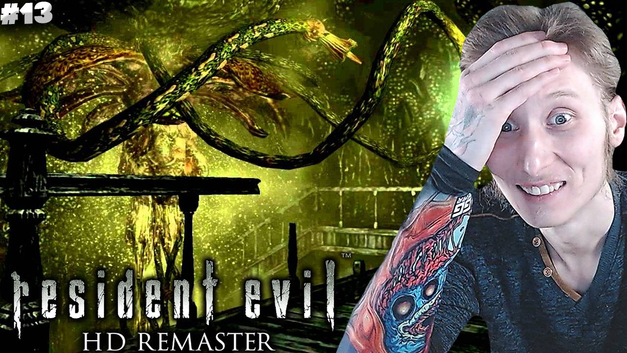 РАСТЕНИЕ БЕЗУМНЫХ РАЗМЕРОВ ► RESIDENT EVIL 1 HD REMASTER ► #13