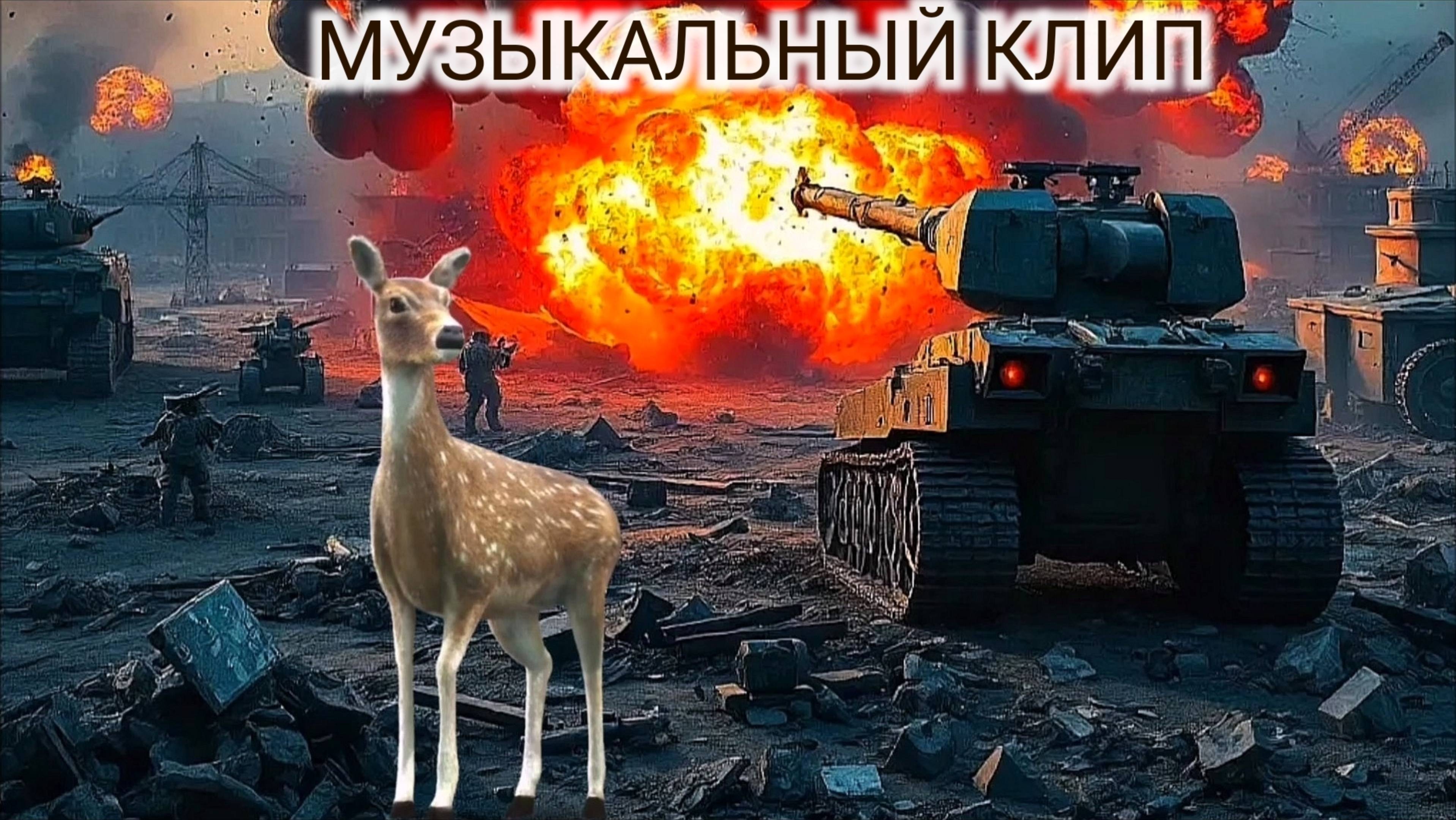 Русские умеют воевать. Песня к 80 летию Великой Победы. Рок музыка. Музыкальный клип. Рок за Мир.