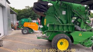 1 в МИРЕ | КОРОЛЬ 21 ВЕКА | пресс-подборщик JOHN DEERE 990