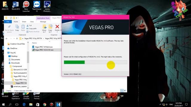 สอนติดตั้งโปรเเกรม Sony Vegas Pro14 смотреть онлайн