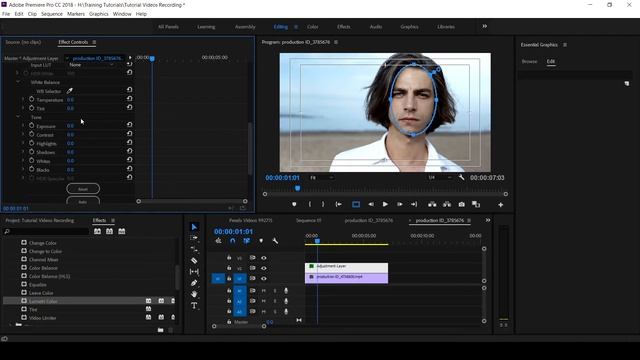 ADOBE PREMIERE PRO TUTORIAL- How to ISOLATE Light with MASK