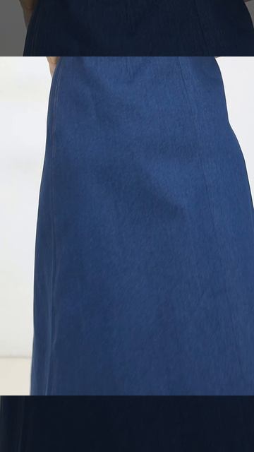 Сарафан из денима с чашками (08-62DENIM) смотреть онлайн