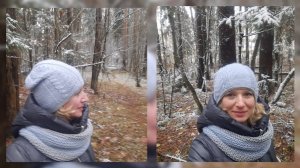 Комплект "Голубая дымка"/Шапка и снуд./ Пряжа  Alpaca Peruana./МК