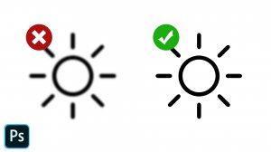 Как улучшить качество иконки в фотошопе
