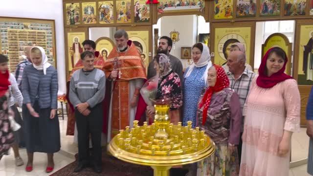 День Рождения иерея Дионисия Цветкова, Настоятеля Казанского храма, деревни Гагино.