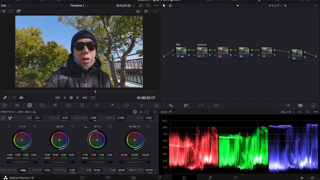 GoPro HERO11の色補正（カラコレ/カラグレ）方法、全部見せます！｜DaVinci Resolve смотреть онлайн