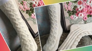 Ажурные носочки с пяткой СТРОНГ